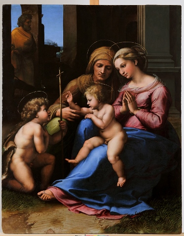 Raffaello Sanzio – Madonna del Divino Amore